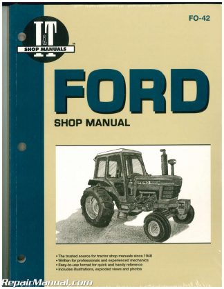 IT Shop Ford 6600 Tractor Service Manual