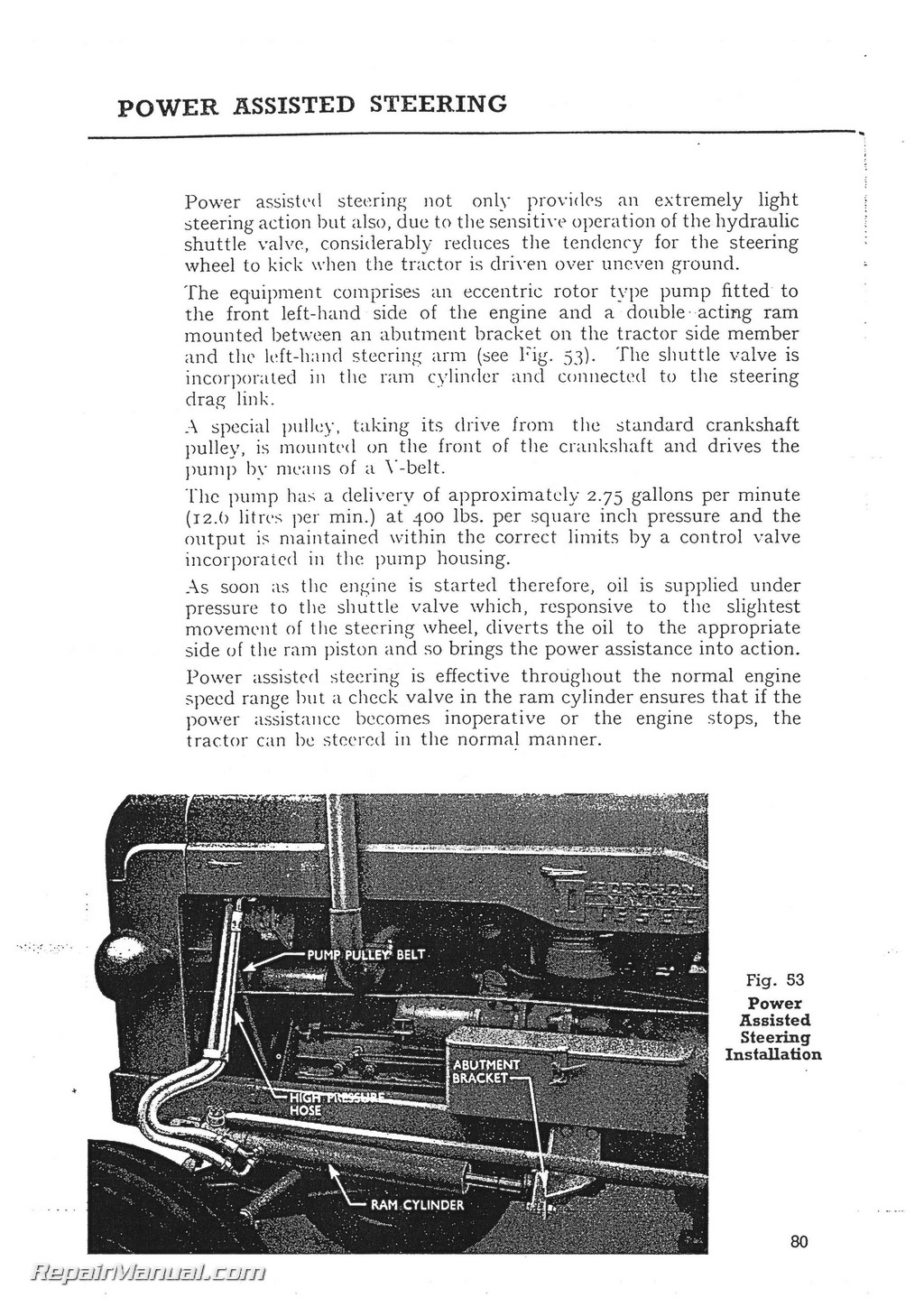 Fordson Dexta and New Super Dexta Tractor Operator Manual Handbook 