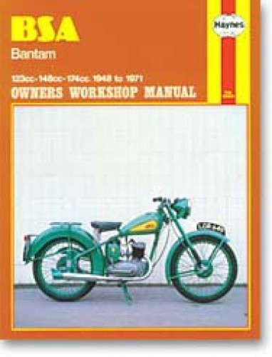 Haynes BSA Bantam 1948-1971 Owners Workshop Manual