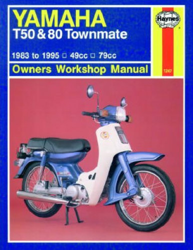 Haynes 1983-1995 Yamaha T50 T80 Townmate Repair Manual