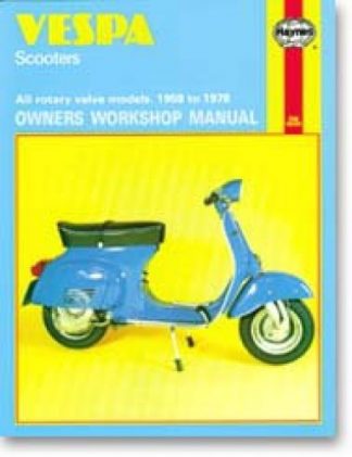 Haynes Vespa Scooters 1959-1978 Owners Workshop Manual