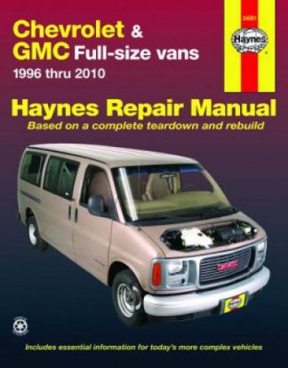 Haynes Chevrolet GMC Full-size Vans 1996-2010 Auto Repair Manual