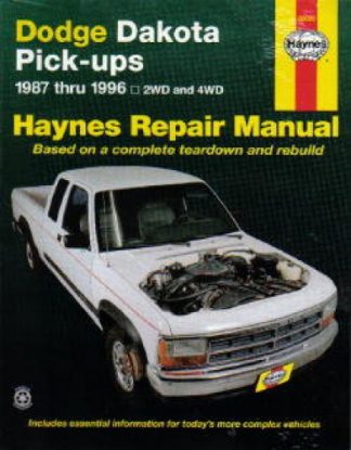 Haynes Dodge Dakota Pickups 1987-1996 Repair Manual
