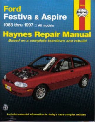 Haynes Ford Festiva Aspire 1988-1997 Auto Repair Manual