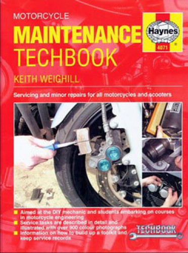 Haynes Motorcycle Maintenance Hardcover Techbook