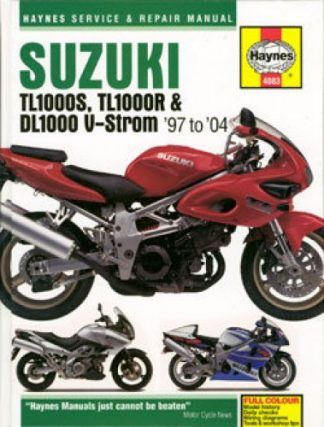 Haynes Suzuki 1997-2003 TL1000S R 2002-2004 DL1000 V-Strom Repair Manual