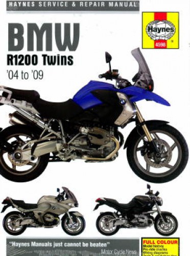 Haynes 2004-2009 BMW R1200 Twins Motorcycle Repair Manual