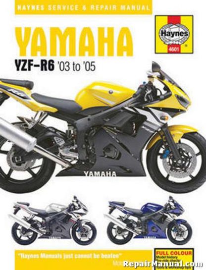 Haynes 2003-2005 Yamaha YZF-R6 Repair Manual