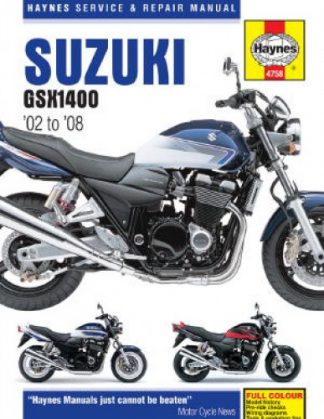 Haynes Suzuki GSX1400 2002-2008 Motorcycle Repair Manual