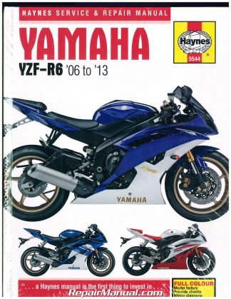 Fits Yamaha YZF R6 UK 2003-2005 Manuals Haynes 