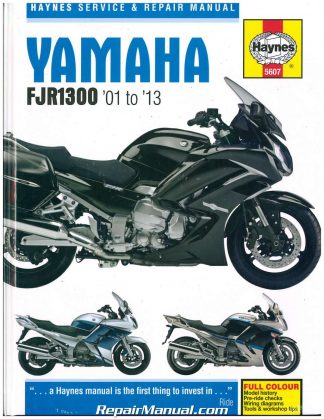 Haynes Manual Yamaha FJR1300 2001-2013 5607 NEW