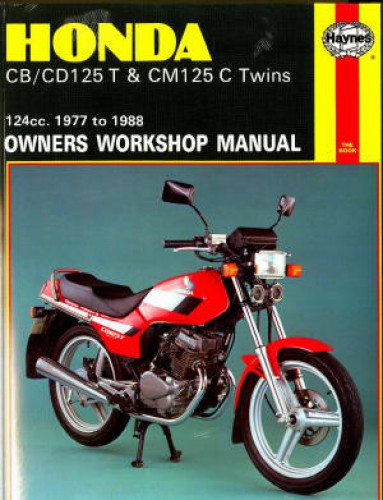 Haynes Honda CB CD125T CM125C Twins 1977-1988 Owners Workshop Manual