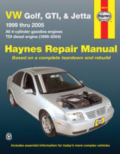 Haynes VW Golf GTI Jetta 1999-2005 Diesel 1999-2004 Auto ...