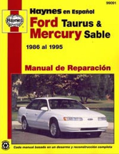1986 1995 Ford haynes manual taurus #4