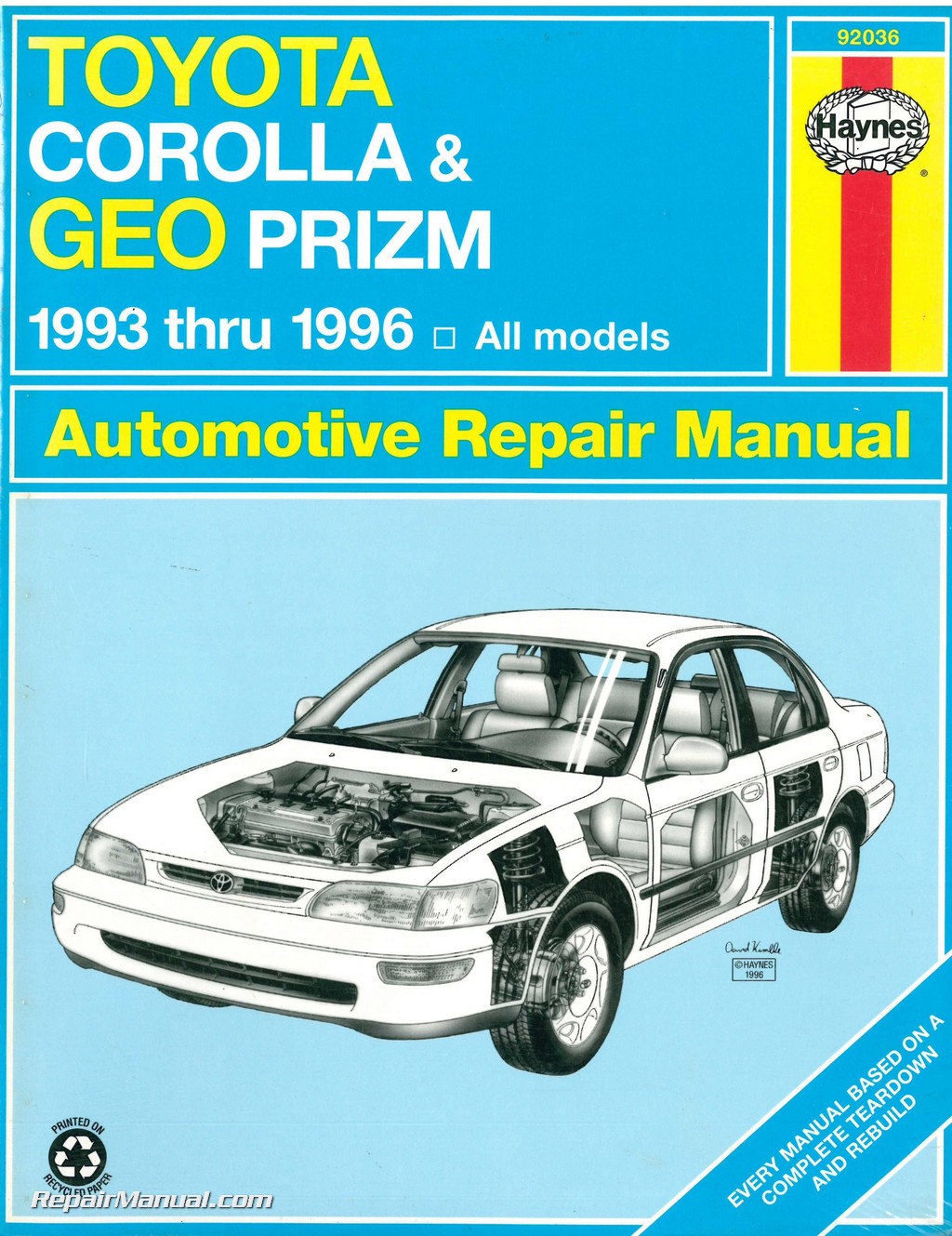 Toyota Tocoma Repair Manual