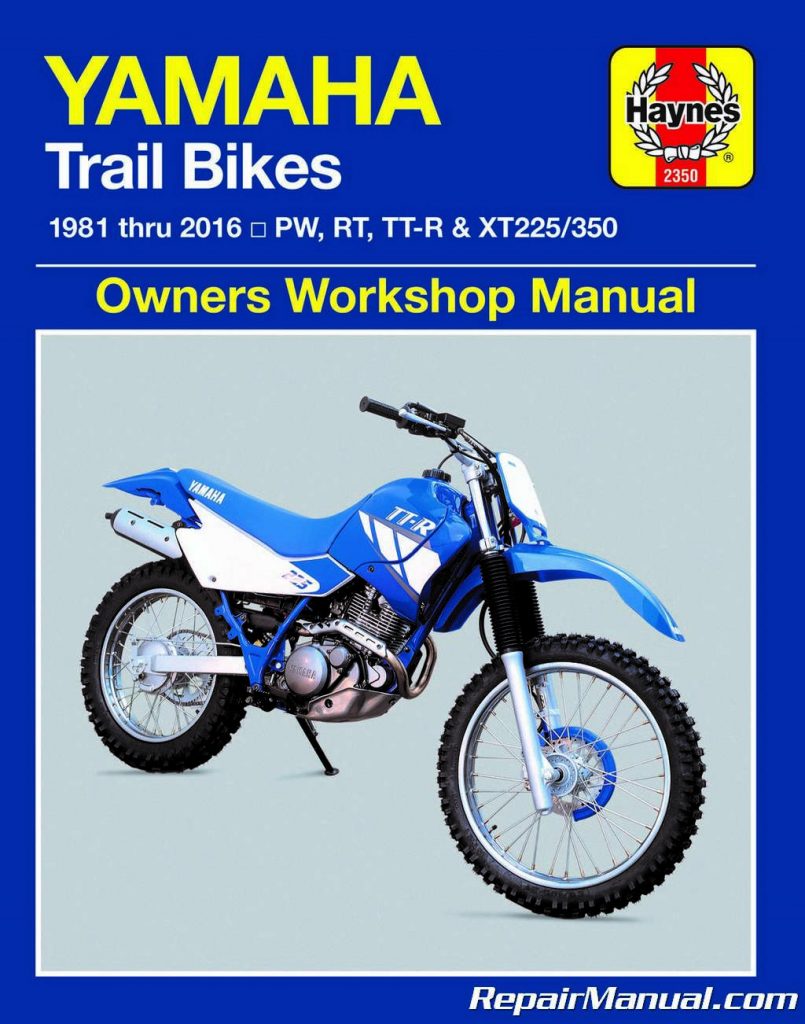2001 – 2007 Yamaha XT225 Serow Motorcycle Service Manual