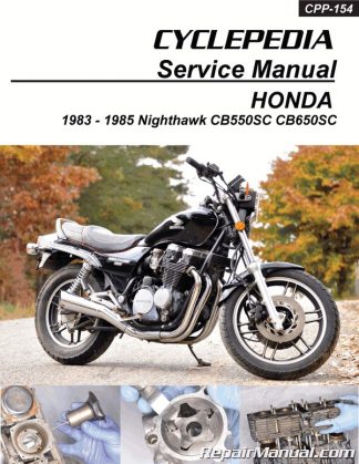 CB550 CB650SC Nighthawk Manual