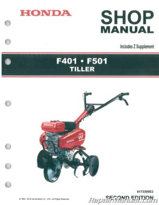 Honda Tiller Manuals - Repair Manuals Online