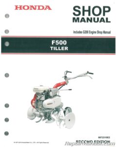Honda Tiller Manuals - Repair Manuals Online