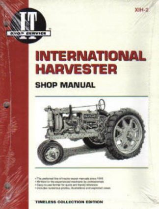 International Harvester F12 F14 F20 F30 W12 W30 and W40 Repair Manual