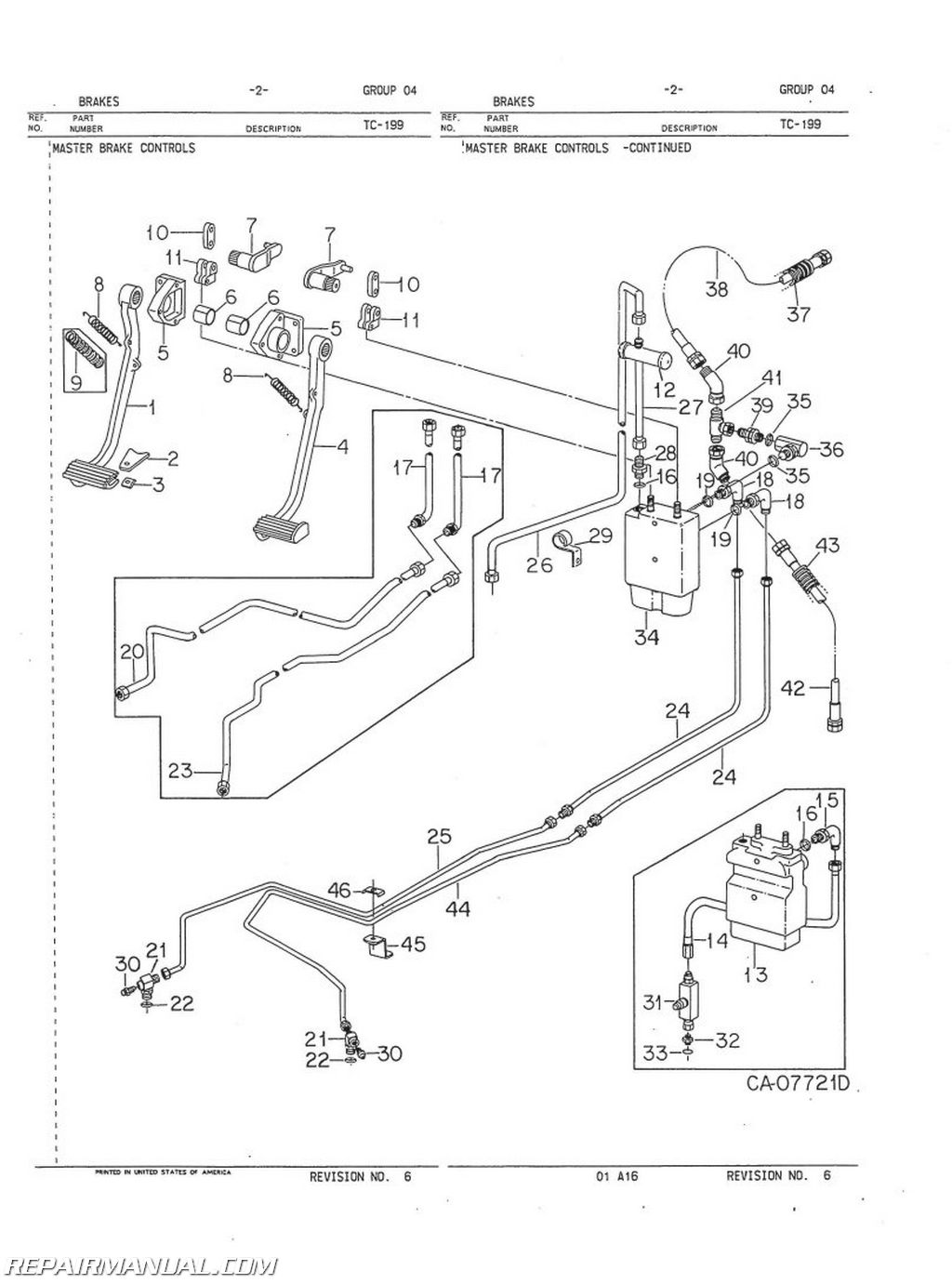 International Harvester 5088 5288 5488 DSL Chassis Parts ... farmall c wiring diagram 