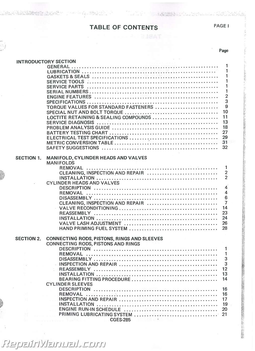 Loctite Retaining Compound Chart