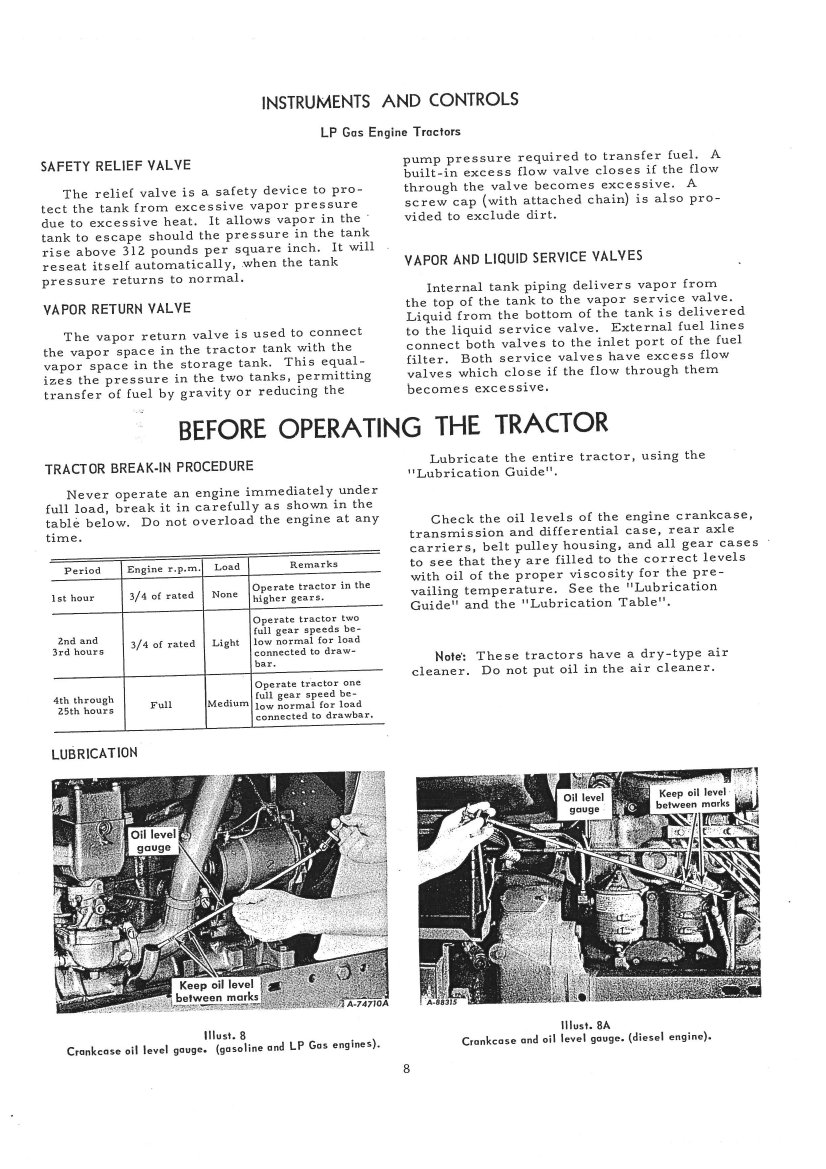 International Harvester Farmall 806 Tractor Operators Manual cat d4 wiring diagram 