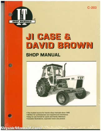 1980 David Brown Case "1190" Tractor Operators Instruction Manual 