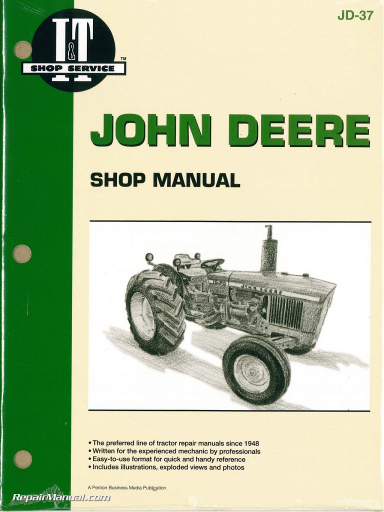 John Deere 1020 1520 1530 2020 2030 Tractor Workshop Manual