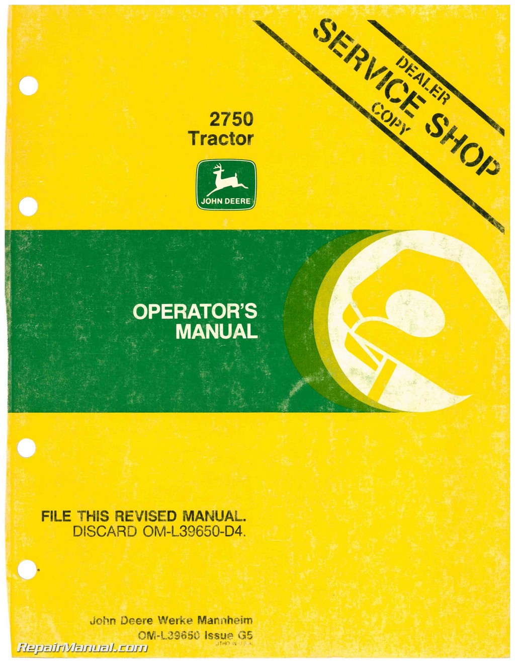 Jd 6300 Owners Manual