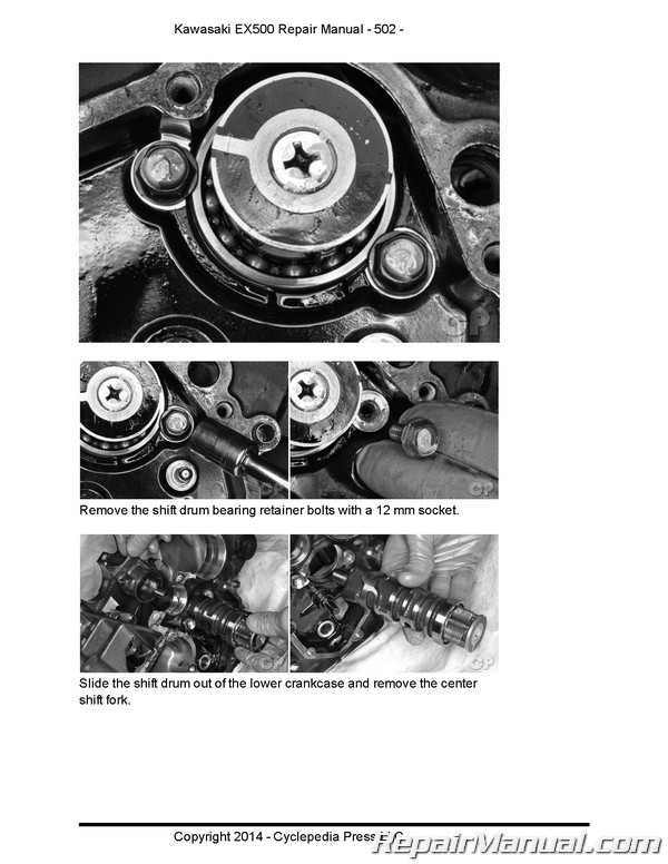 2004 kawasaki ninja 500r service manual