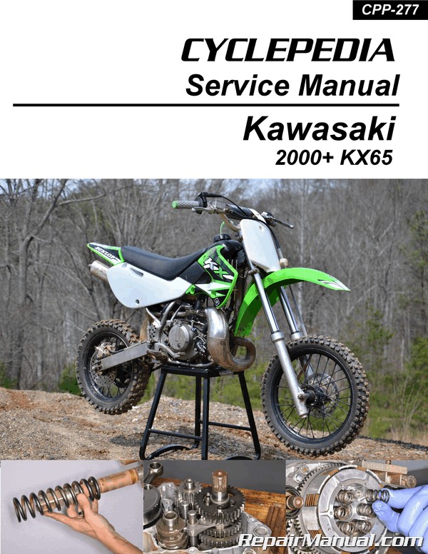 Kawasaki KX65 Printed Cyclepedia Service Manual