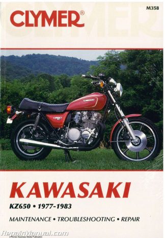 1981-2002 Kawasaki KZ1000 Z1000 Z1100 Police Clymer Motorcycle 