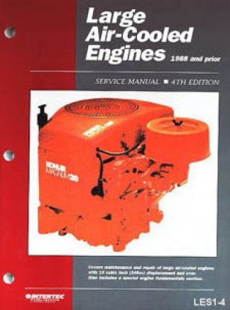 Large Air-cooled Engine Service Manual, 1988 and Prior, Volume 1