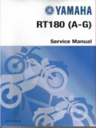 Official 1990-1998 Yamaha RT180 Factory Service Manual