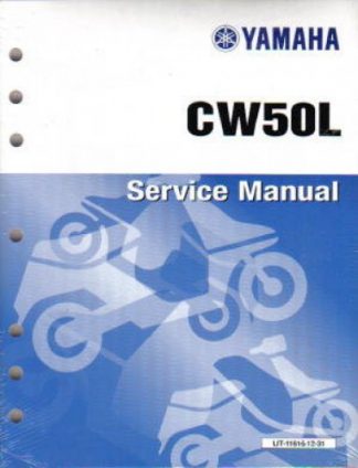 Official 1999-2001 Yamaha CW50 Factory Service Manual