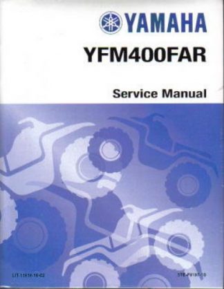 Official 2003 Yamaha YFM400FAR Kodiak Factory Service Manual