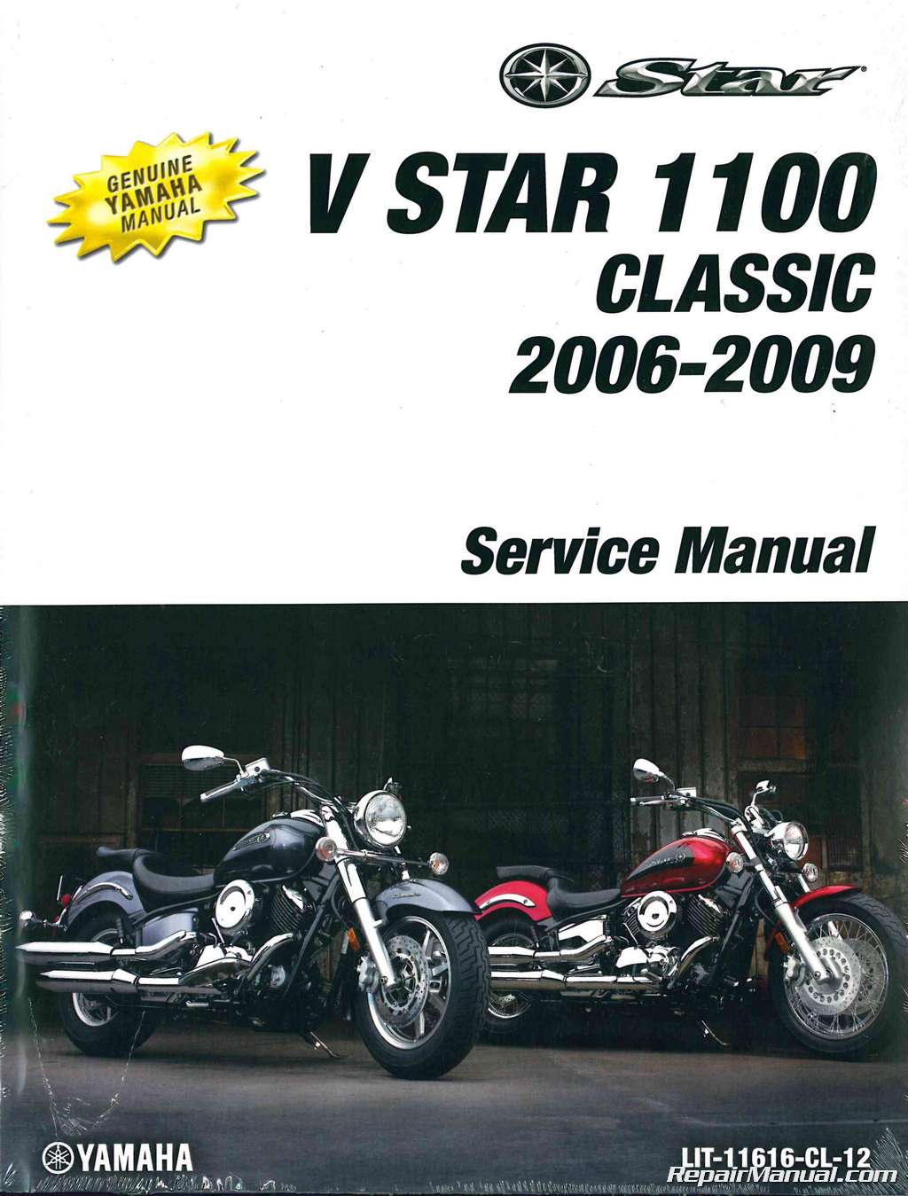 2000-2009 Yamaha XVS1100 V-Star 1100 Classic Motorcycle ...