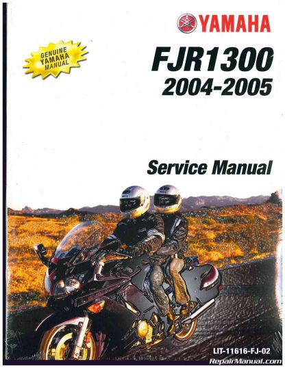 2004 - 2005 Yamaha FJR1300 Motorcycle Service Manual