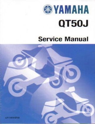 Official 1983-1987 Yamaha QT50 Yamahopper Scooter Service Manual