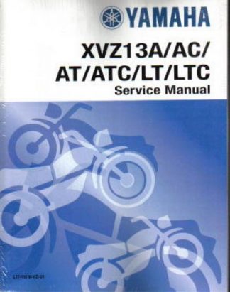 Official 1996-2001 Yamaha XVZ1300A AT LT-C Factory Service Manual
