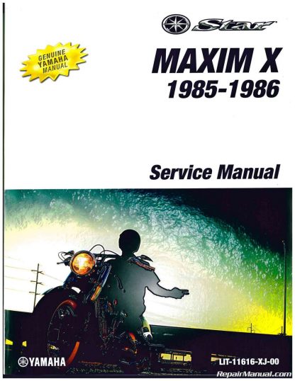 1985-1986 Yamaha XJ700X Maxim X Service Manual