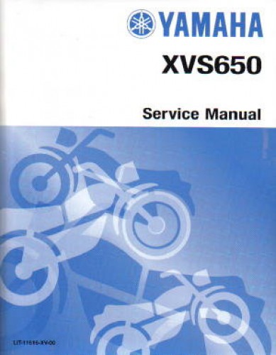 Official 1998-2000 Yamaha XVS650 V-Star Factory Service Manual