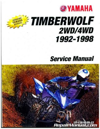 1991 - 1998 Yamaha YFB250 Timberwolf 2WD Service Manual