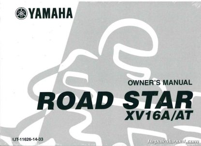 2001 Yamaha XV1600 Motorcycle Owners Manual