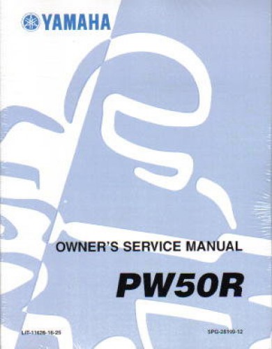 2003 Yamaha PW50 Service Manual