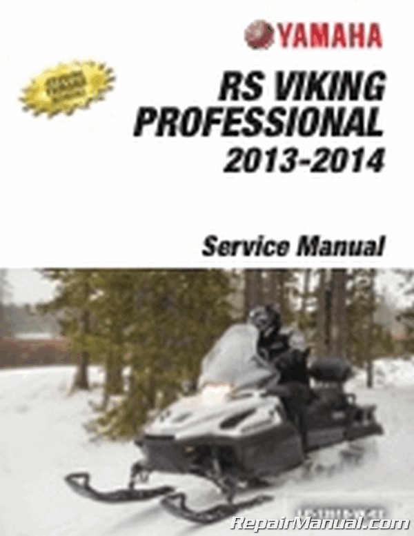 2014 Yamaha RS Viking Professional Snowmobile Service Manual