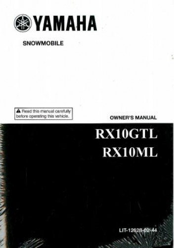 Official 2006 Yamaha APEX RX10GTL RX10ML Snowmobile Factory Owners Manual