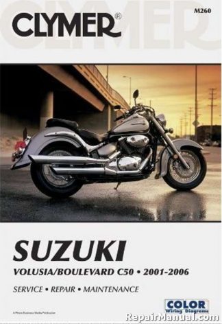 2001-2011 Suzuki Volusia Boulevard C50 Clymer Repair Manual
