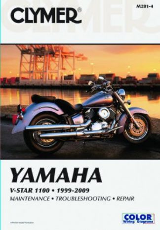 Yamaha V-Star XVS1100 Motorcycle Repair Manual 1999-2009